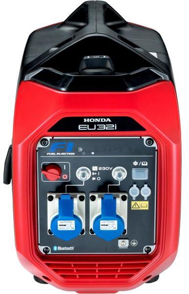 Bensingenerator EU32i inverter 3,2 kW 230V CEE - Honda bakside