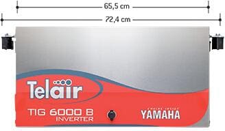 Bensingenerator TIG6000B inverter 5,4 kVA 230V med fjernkontroll