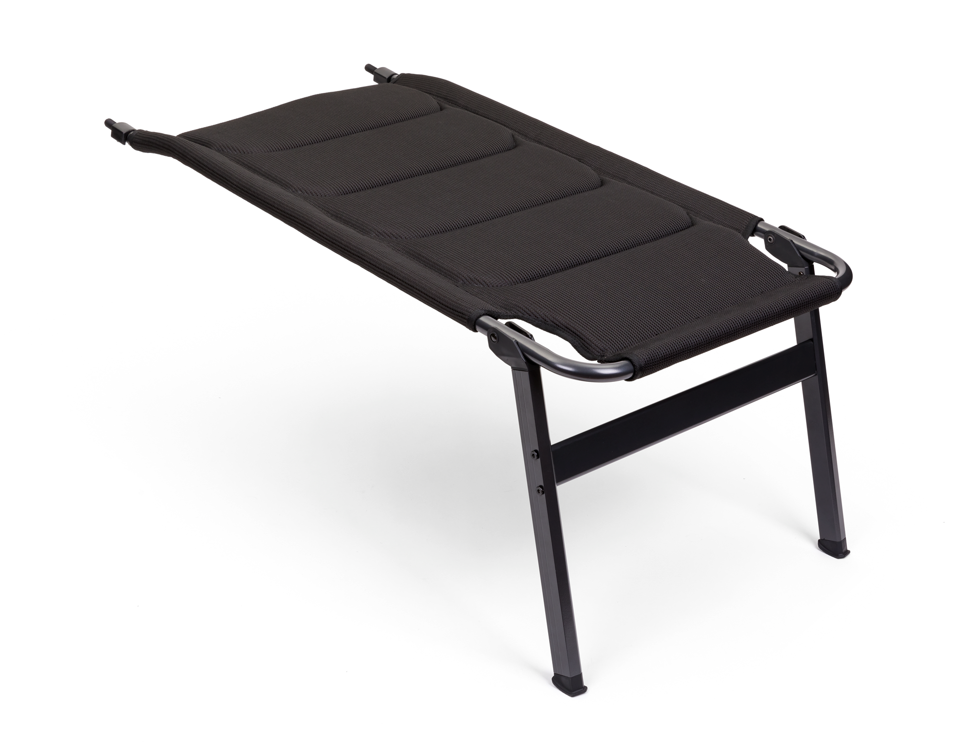 Benstøtte Novara XL med adapter 90x53 cm aluminium forfra