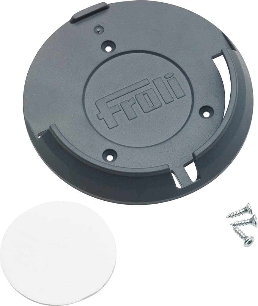 Beskyttelseskappeholder for gassflasker 29 g - Froli forfra