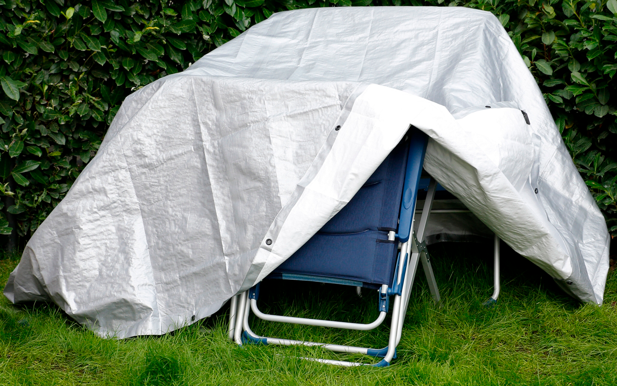 Beskyttelsespresenning Multicover 2x2 m polyetylen 170 g/m² fra Brunner