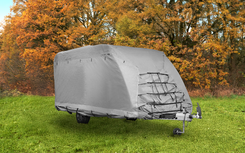 Beskyttelsestrekk for campingvogn StrongProtect 370-430 cm foran