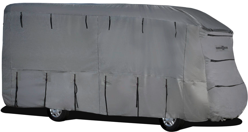 Beskyttelsestrekk for delintegrerte bobilar 650x240x250 cm forfra