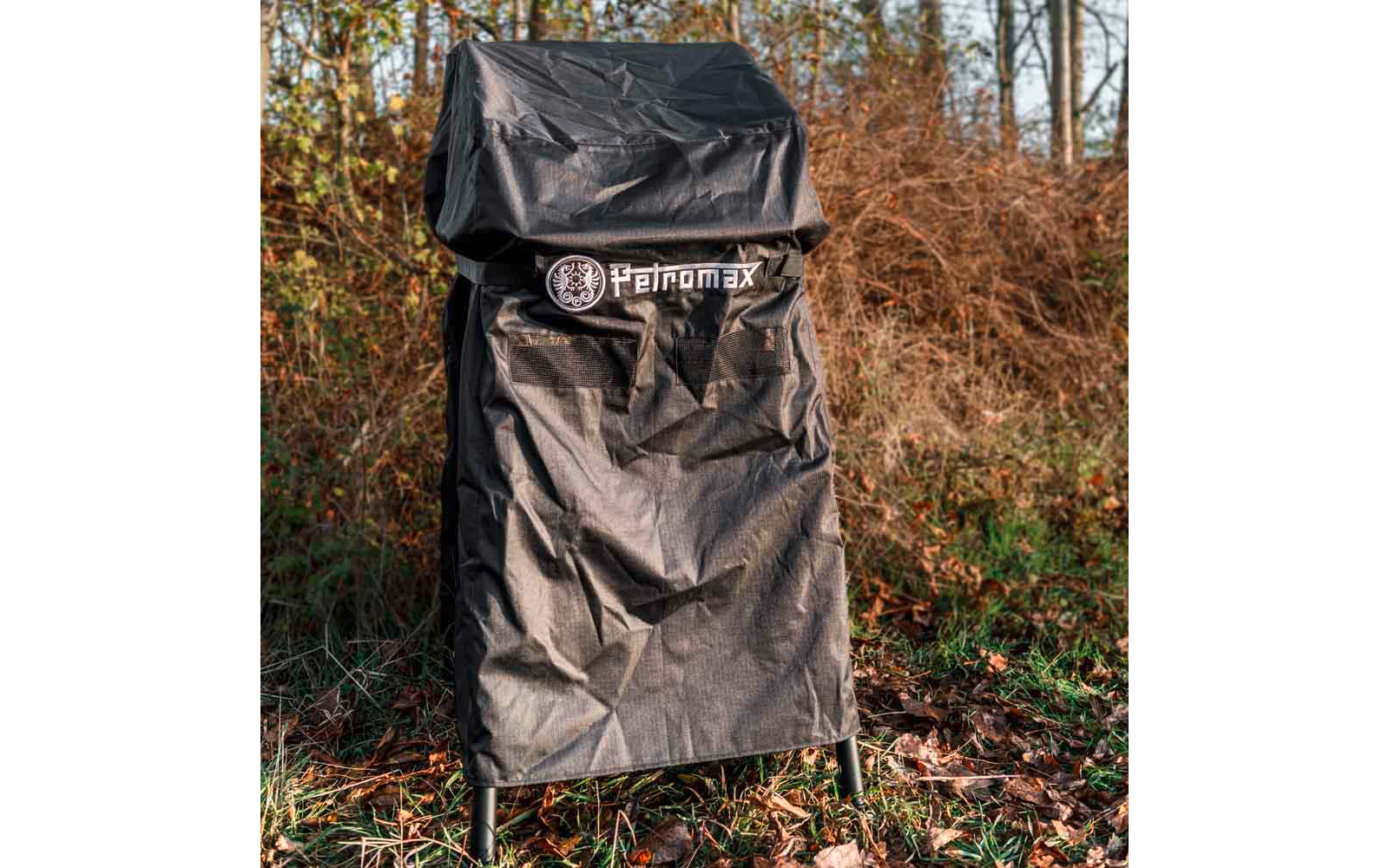 Nærbilde av ventilasjonsåpninger på Beskyttelsestrekk for gassbord ge45 og fe45 ripstop nylon - Petromax