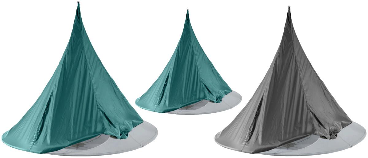 Beskyttelsestrekk for hengestol i polyestertaft - CACOON forfra