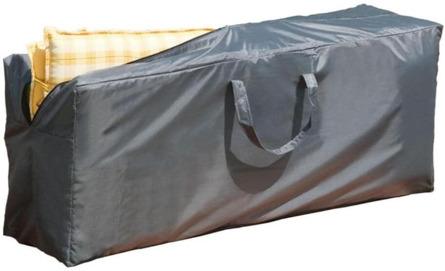 Beskyttelsestrekk for siteputer polyester 125x32x50 cm foran