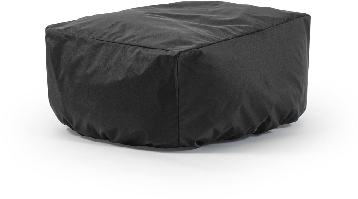 Beskyttelsestrekk for sittesekk Roll svart polyester bakside