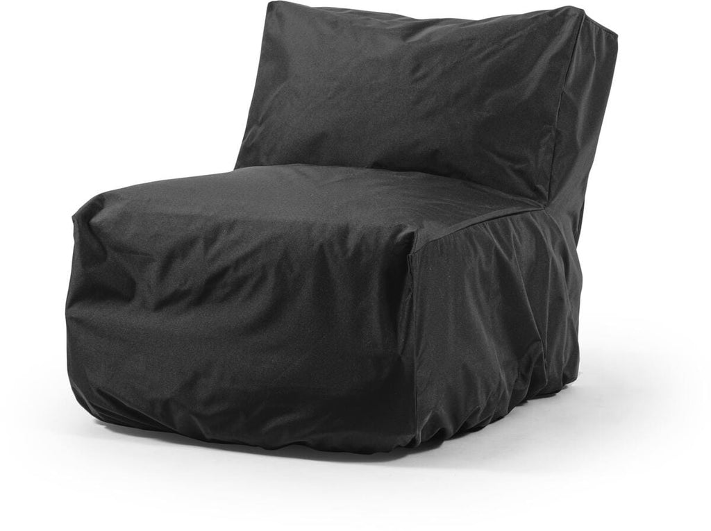 Beskyttelsestrekk for sittesekk Twist svart polyester bakside