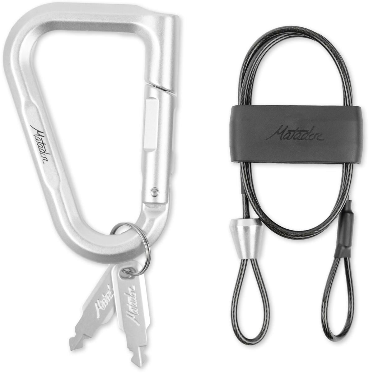 BetaLock stålkabel for karabinkrok 61 cm, 21 g montert