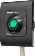 Betjeningspanel med 6 m kabel for Therme varmtvannsbereder - Truma front