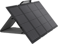 Bifasialt bærbart solcellepanel 220W monokrystallinsk EcoFlow forfra