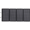 Bifasialt bærbart solcellepanel 220W monokrystallinsk EcoFlow bakside