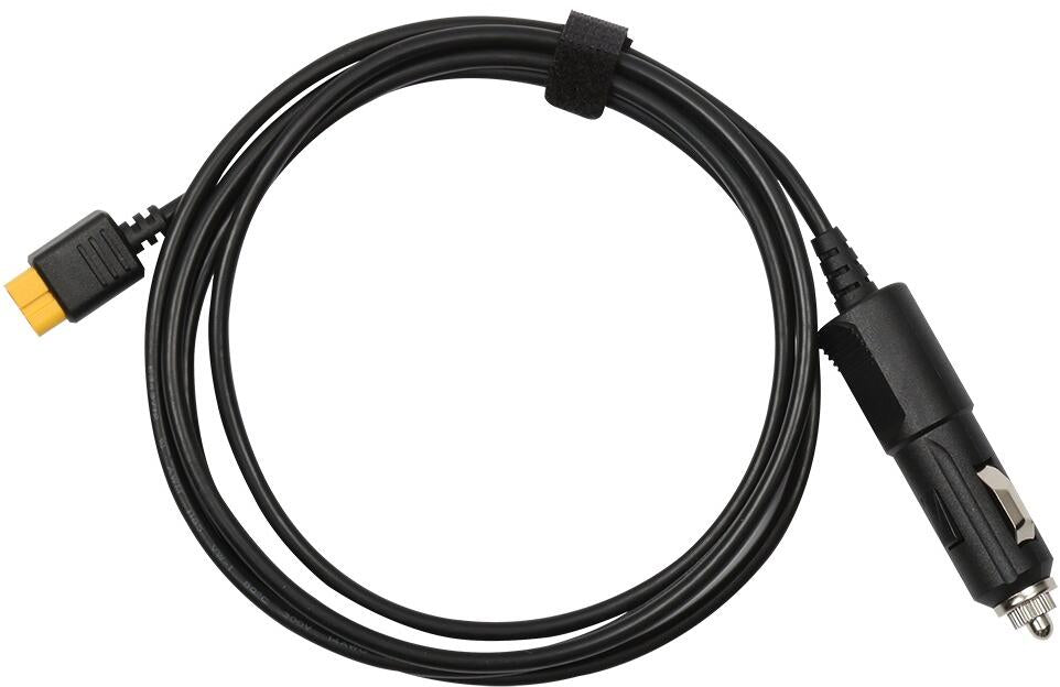 Billadekabel XT60 1,5 m maks 10A for powerstation EcoFlow forfra