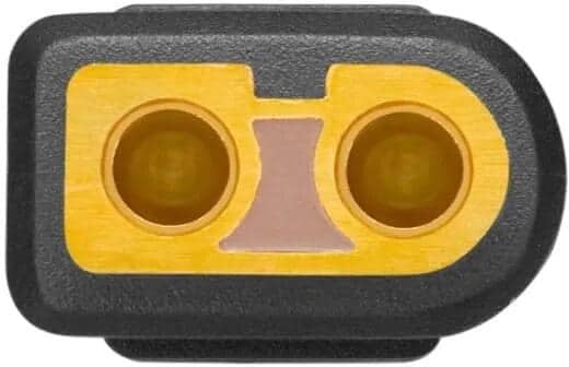 Billadekabel XT60 1,5 m maks 10A for powerstation EcoFlow montert i bil