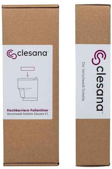 Detalj av Bio toalettposer med barrierefolie for C1, 2-pack