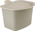 Bioavfallsbeholder Bibo med lokk 22,5x20,8x16 cm nature leaf green