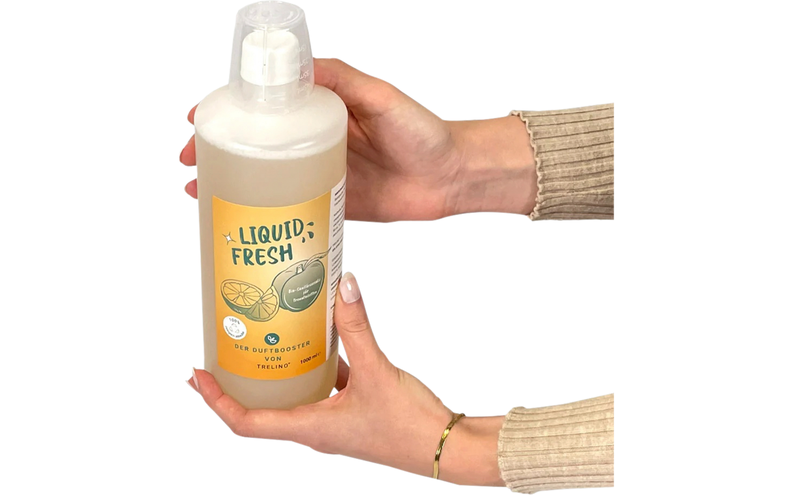 Montert Biologisk tilsetning for urinbeholder 1 liter sitrusduft - Trelino på campingutstyr