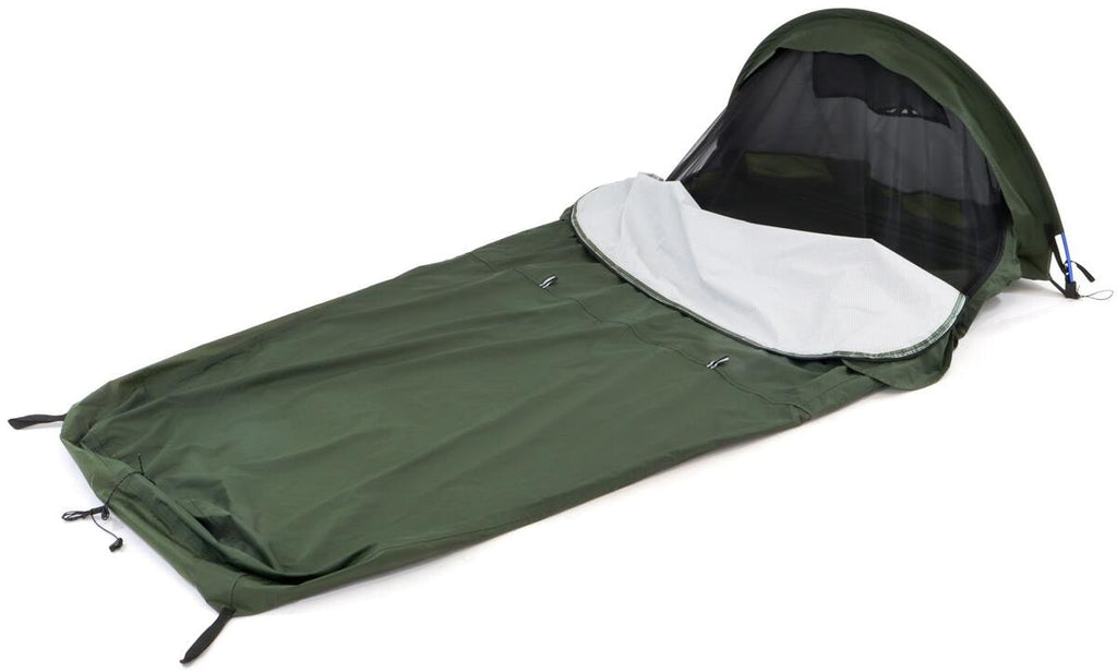 Bivakktelt 1-person, 900g, 220x95cm, oliv - Origin Outdoors forfra