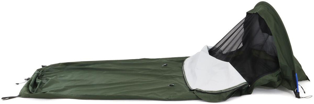 Detalj av Bivakktelt 1-person, 900g, 220x95cm, oliv - Origin Outdoors materiale