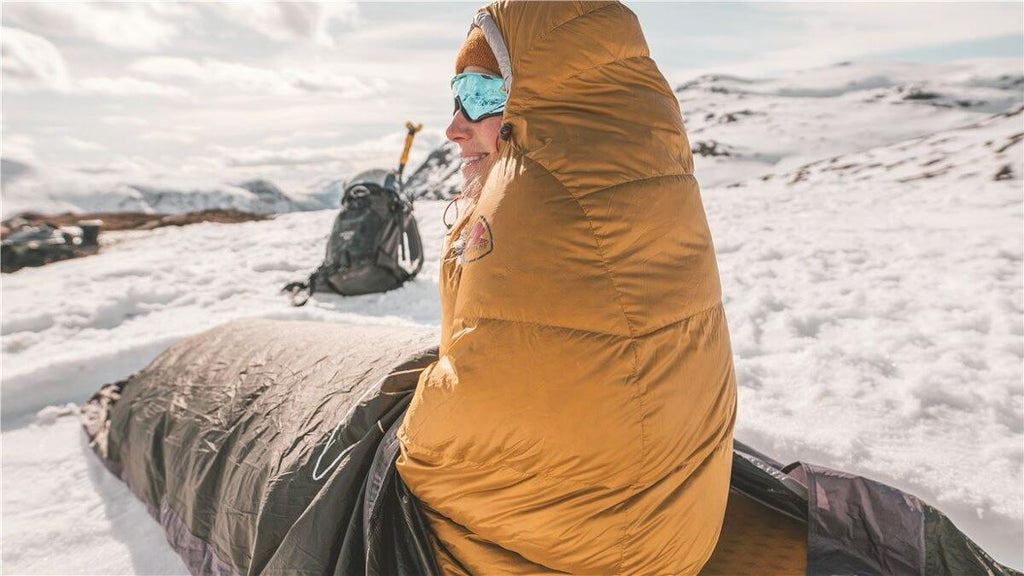 Montert Bivuakksekk Mountain 230x90x60 cm 495 g nylon i naturen