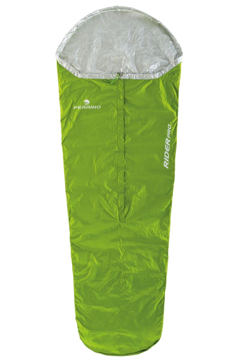 Bivuakksekk Rider Pro 230x80 cm polyester ripstop i grønn farge