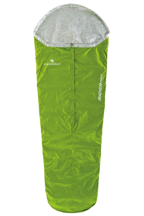 Bivuakksekk Rider Pro 230x80 cm polyester ripstop i grønn farge