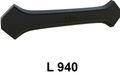 Blende for L 940 multifunksjonslykt, svart forfra