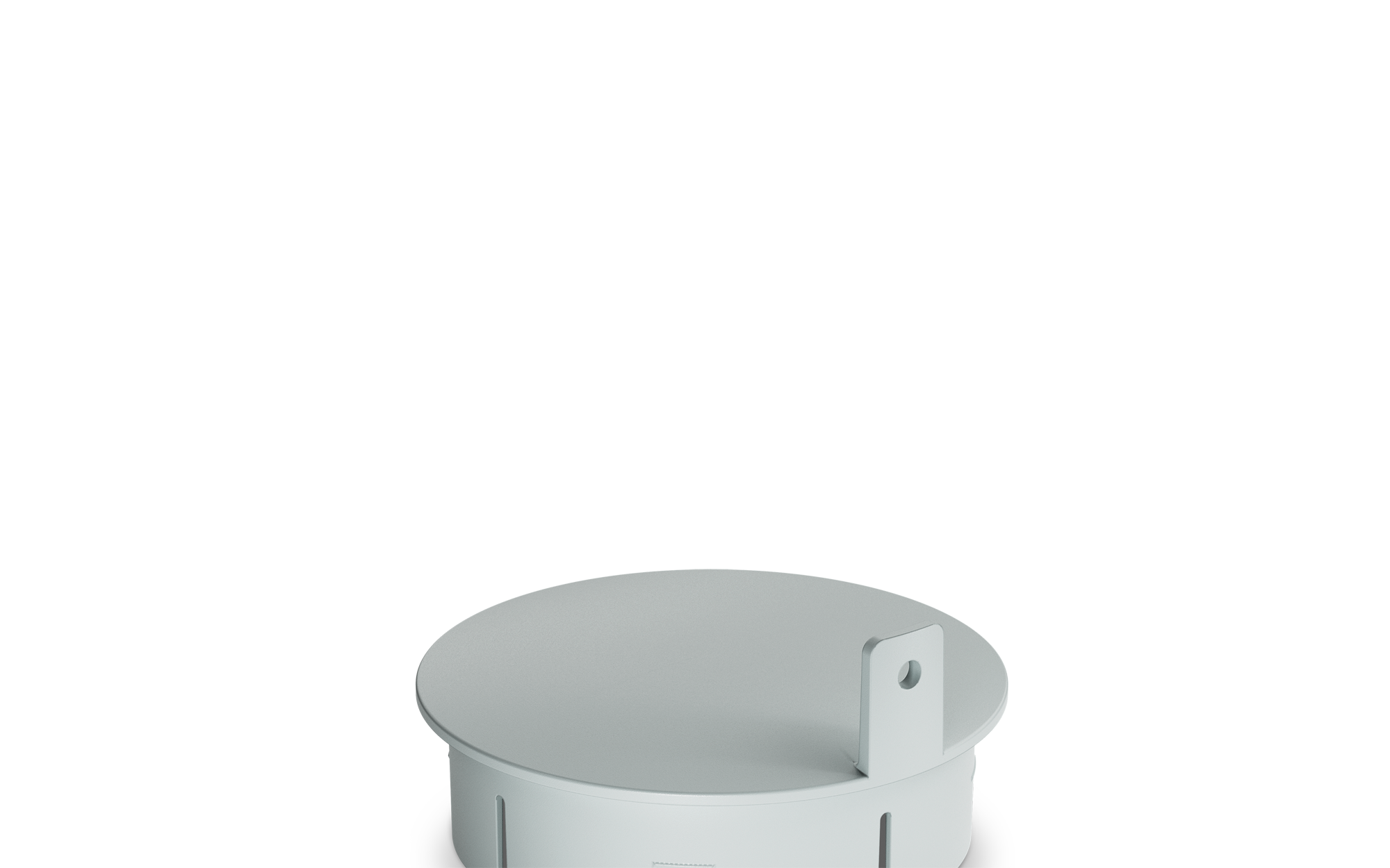 Blinddeksel for Ø65 mm standard luftkanaler Dometic sett forfra