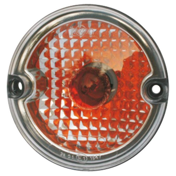 Blinklys BL 710 bak klart glass 95x95 mm 12V 21W Jokon forfra