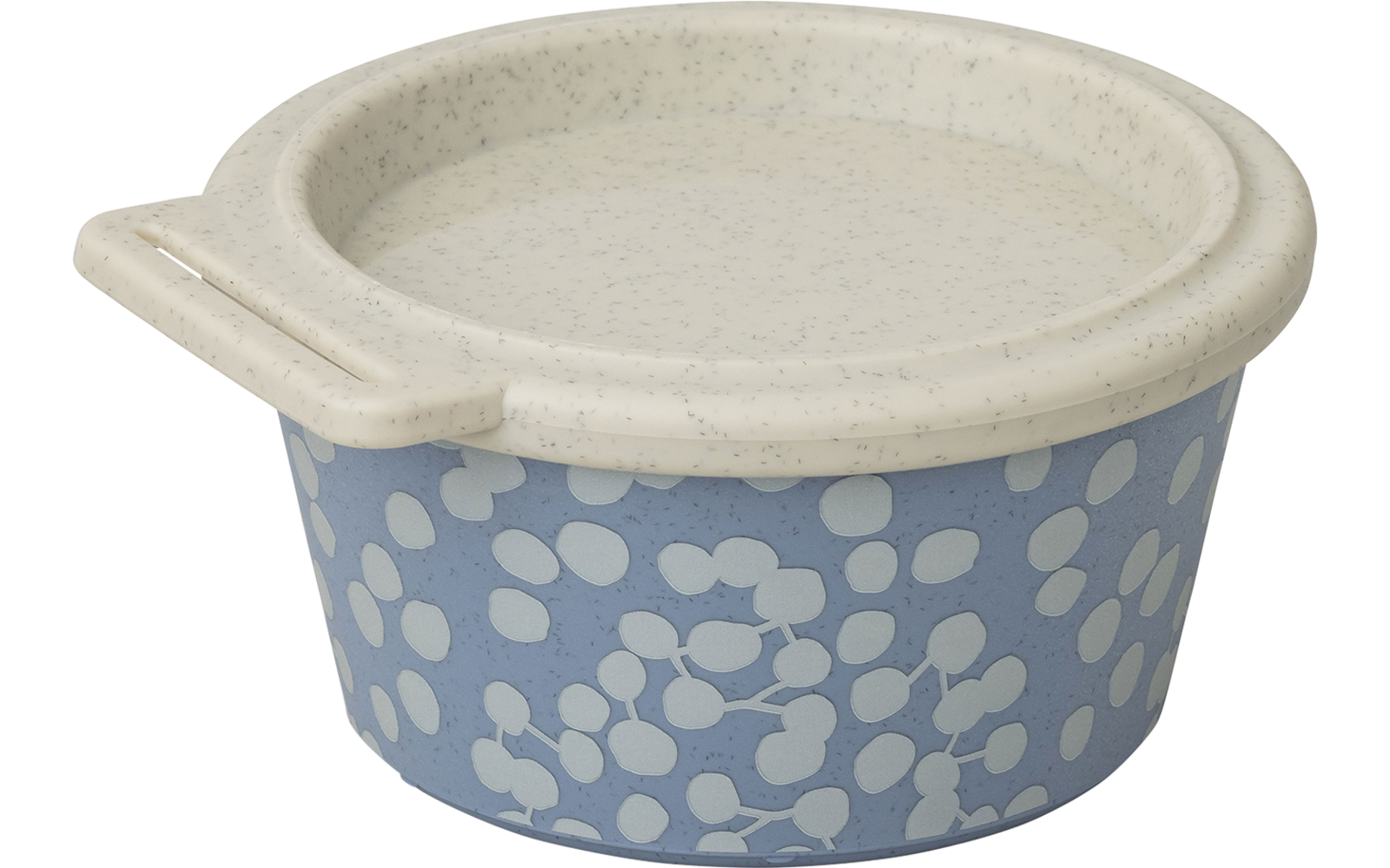Blomster boks med lokk 250 ml stabelbar og lufttett bakside