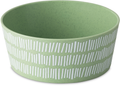 Blomster bolle 890 ml biosirkulær nature leaf green line - Koziol sett forfra
