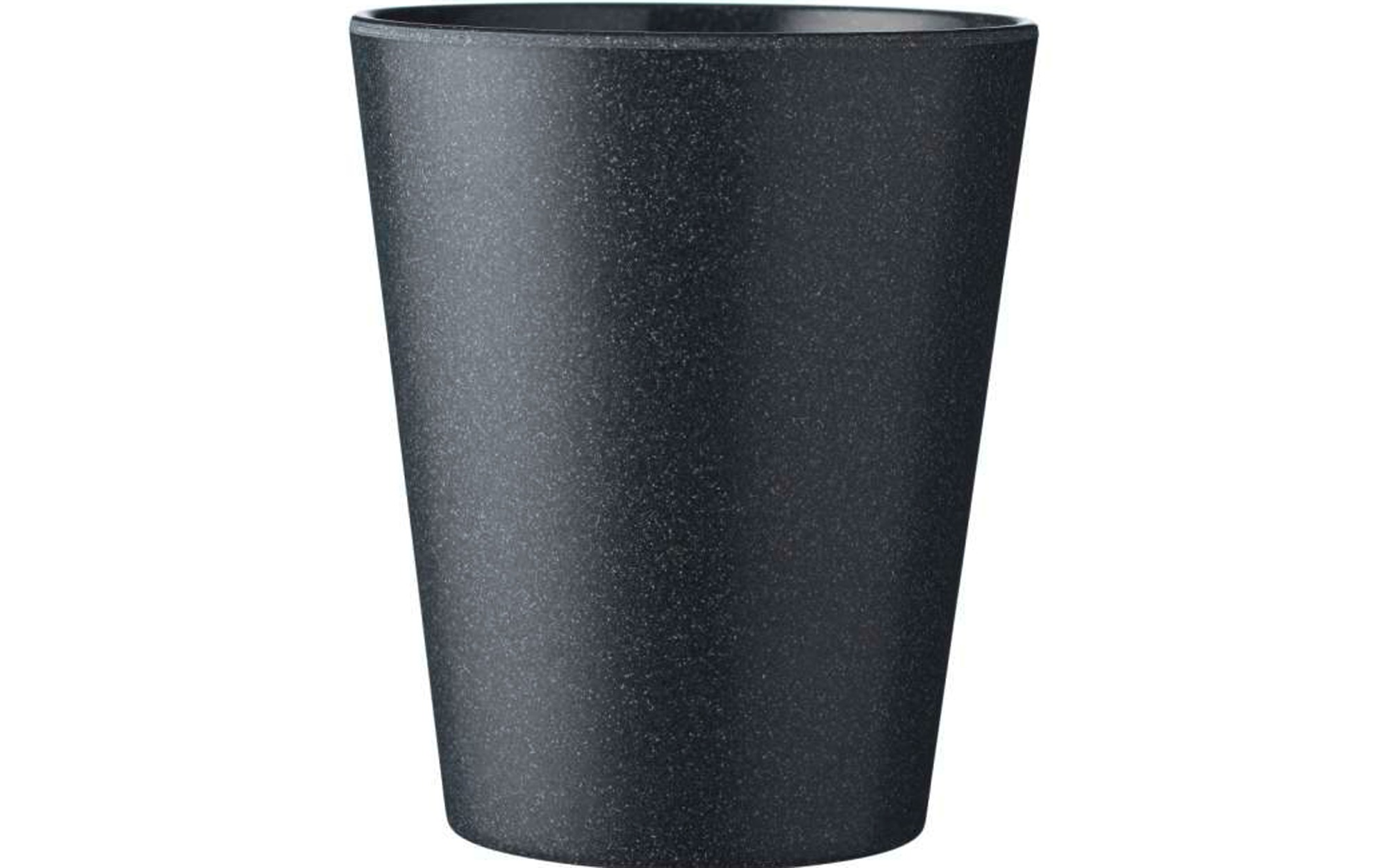 Bloom melaminkopp 300 ml pebble black forfra