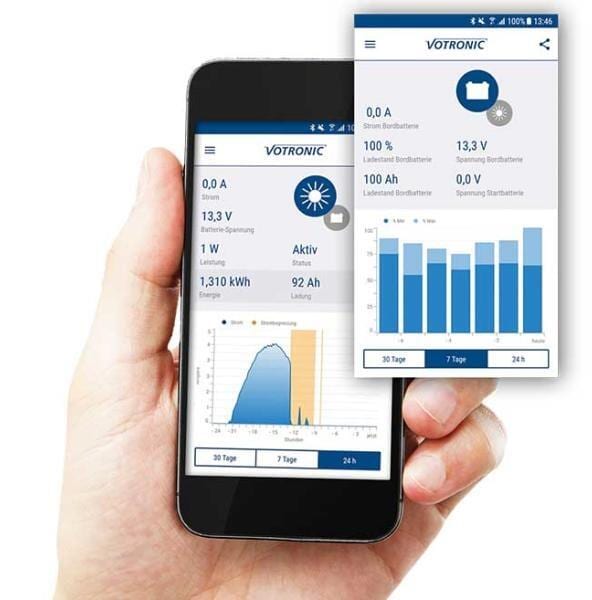 Bluetooth Connector S-BC med Energy Monitor App bakside