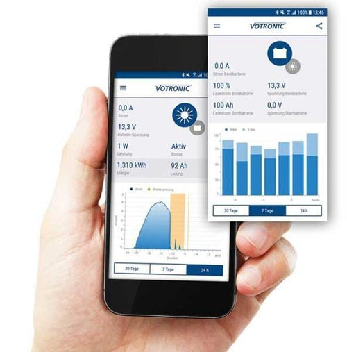 Bluetooth Connector S-BC med Energy Monitor App bakside