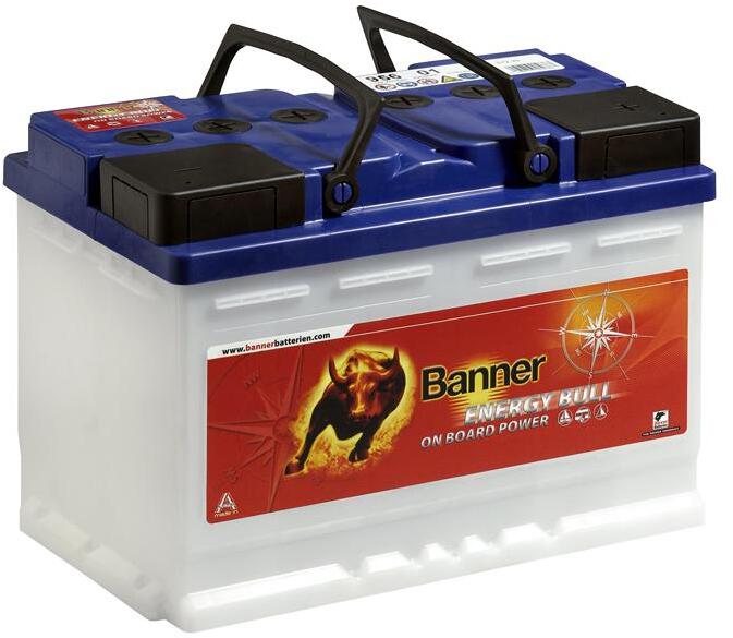 Bly-syre-batteri Energy Bull 100Ah 12V syklus forfra