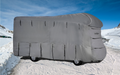 Bobil beskyttelsestrekk Camper Cover 6M 500-550 cm - Brunner forfra