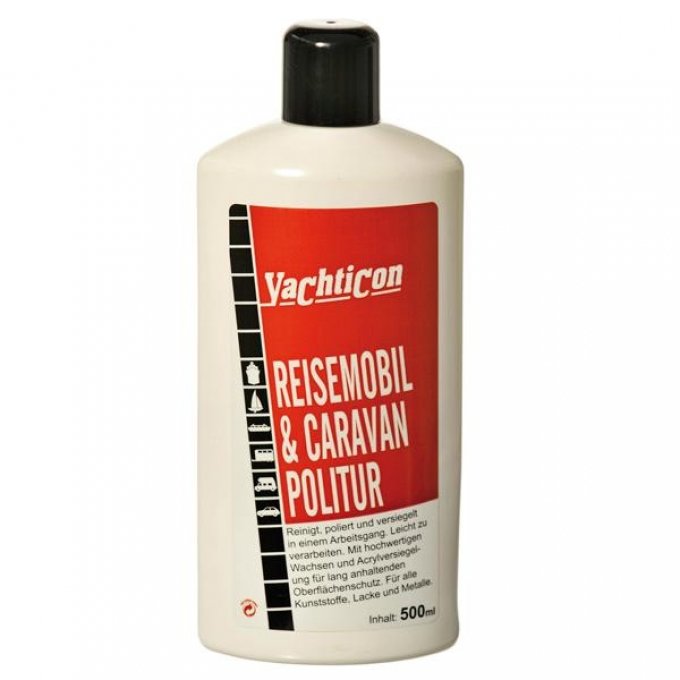 Bobil og caravan poleringsmiddel 500 ml med voks - Yachticon forfra