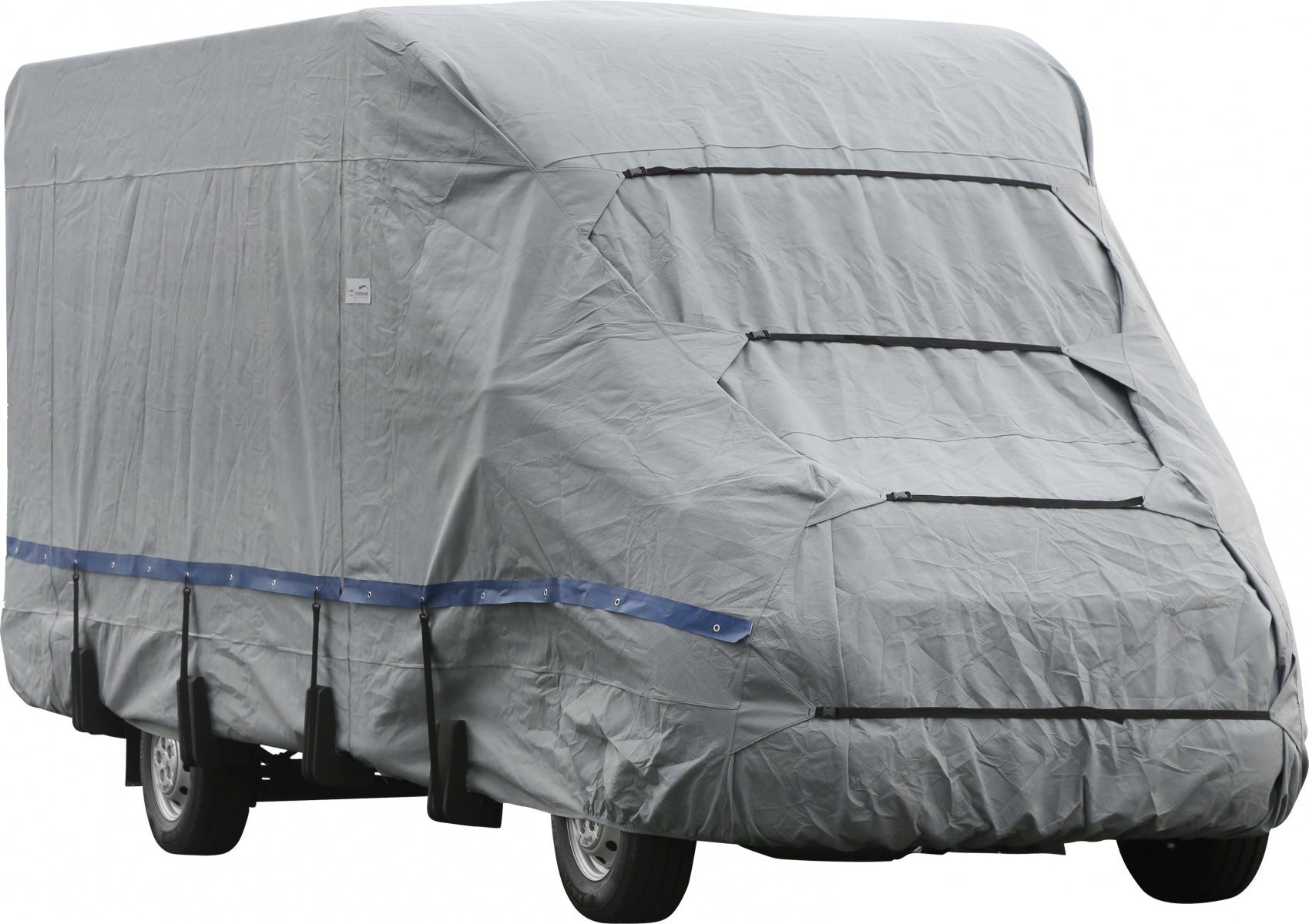 Bobilovertrekk Wintertime for delintegrerte 385-610 cm fra Hindermann vist montert