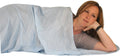 Bomullslakenpose for rektangulær sovepose 220x90 cm, beige - Eurotrail forfra