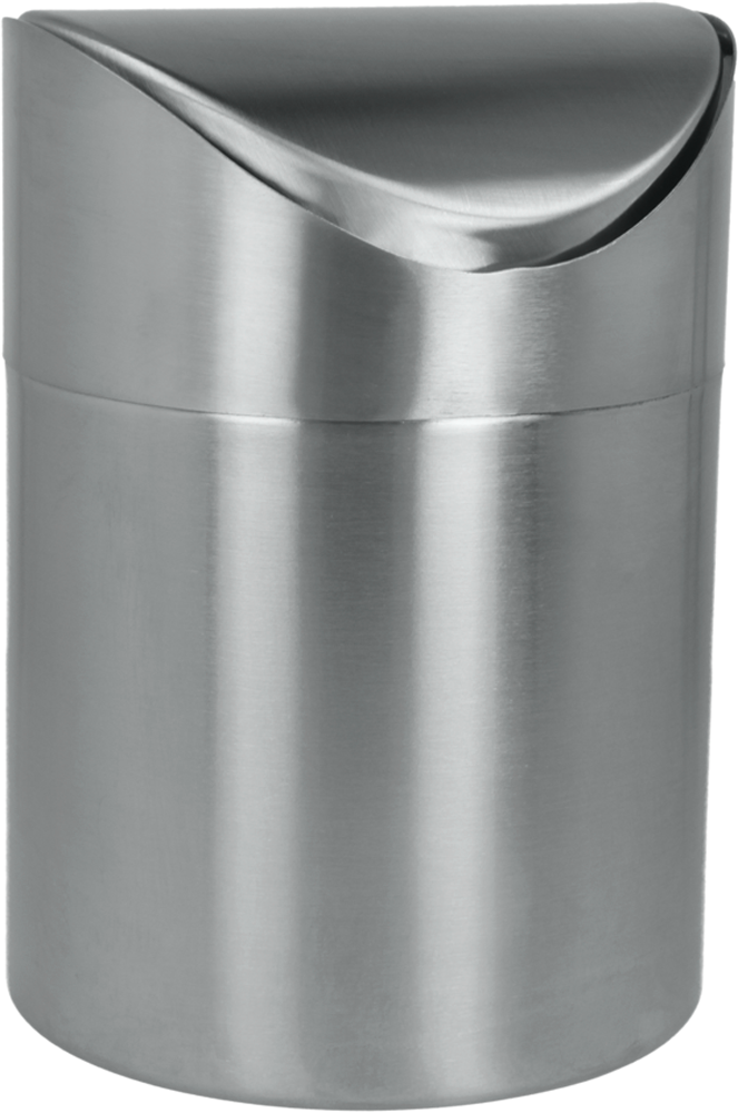 Bordavfallsbeholder i rustfritt stål 1,5 liter ø12 cm Metaltex for bordbruk