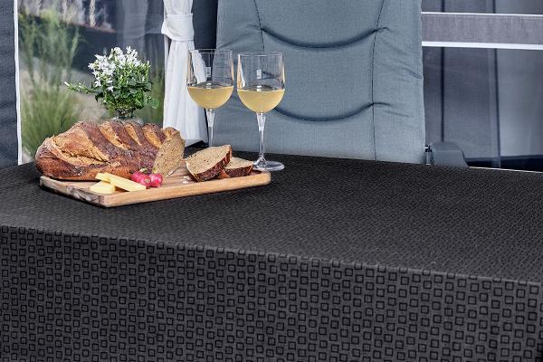 Bordduk vendbar 160x120 cm smuss- og vannavvisende Isabella bakside