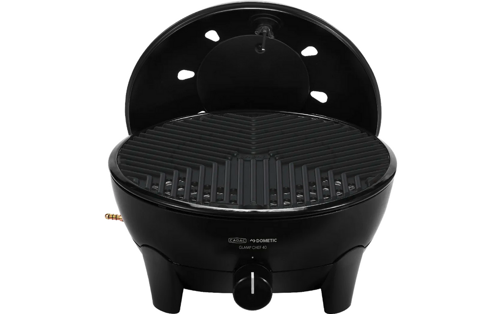 Detaljbilde av Bordgassgrill Glamp Chef 40 BBQ med pizzastein