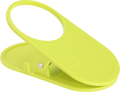Bordklips drikkeholder lemon ABS Ø7 cm for flasker og glass forfra
