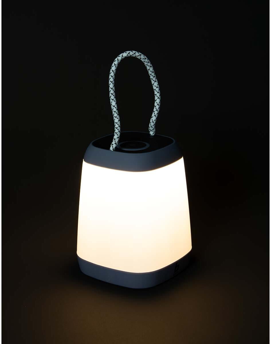 Bordlampe Sargas oppladbar LED 180 lumen hvit bakside
