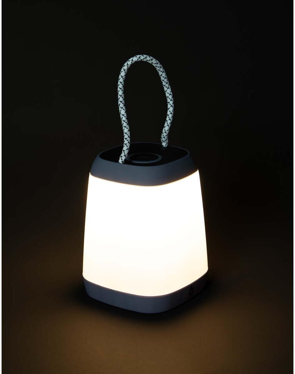 Detalj av Bordlampe Sargas oppladbar LED 180 lumen hvit lysskjerm