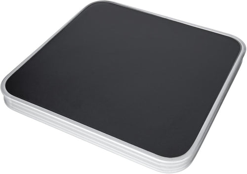 Bordplate for krakk 42x42 cm mørkegrå Isabella forfra