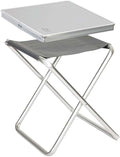 Bordplate for krakk i MDF med aluminiumskant 40x40 cm - Bo-Camp forfra