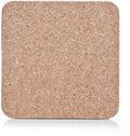 Bordskåner i kork 19,5 x 19,5 cm naturfarget fra Zeller sett forfra