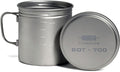 BOT Bottle Pot titan drikkeflaske og gryte forfra