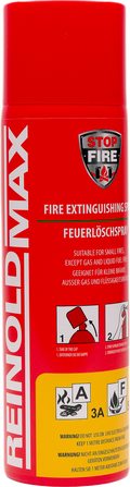 Brannslukkerspray 500 ml PFAS-fri og giftfri fra IWH forfra